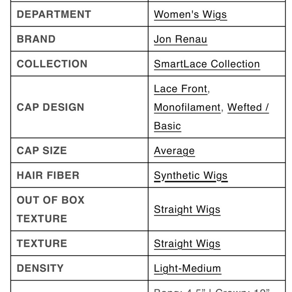 Wig - Jon Renau Emilia Chic Women’s wig - Picture 15 of 15